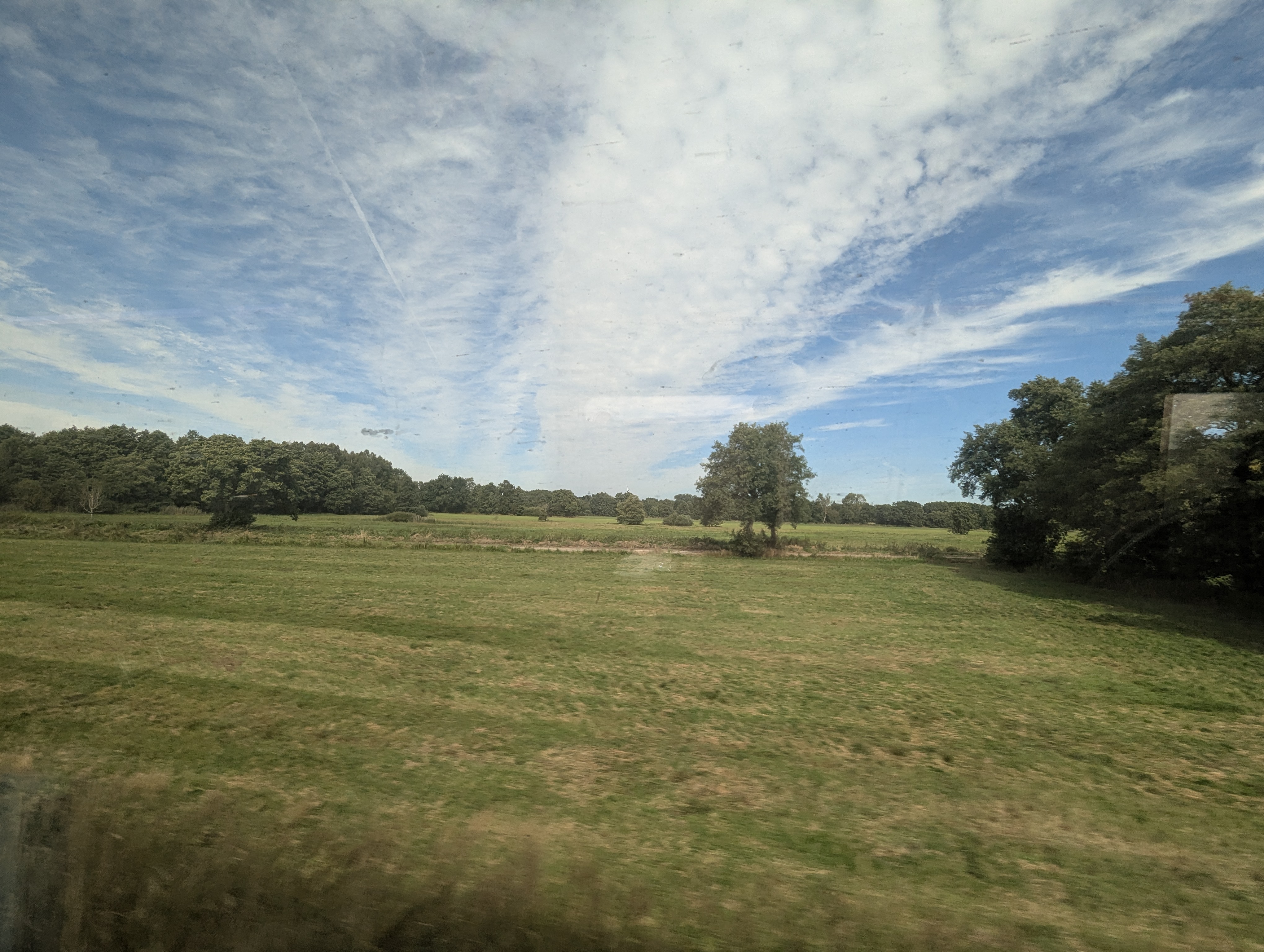 Train to Muenster, Germany